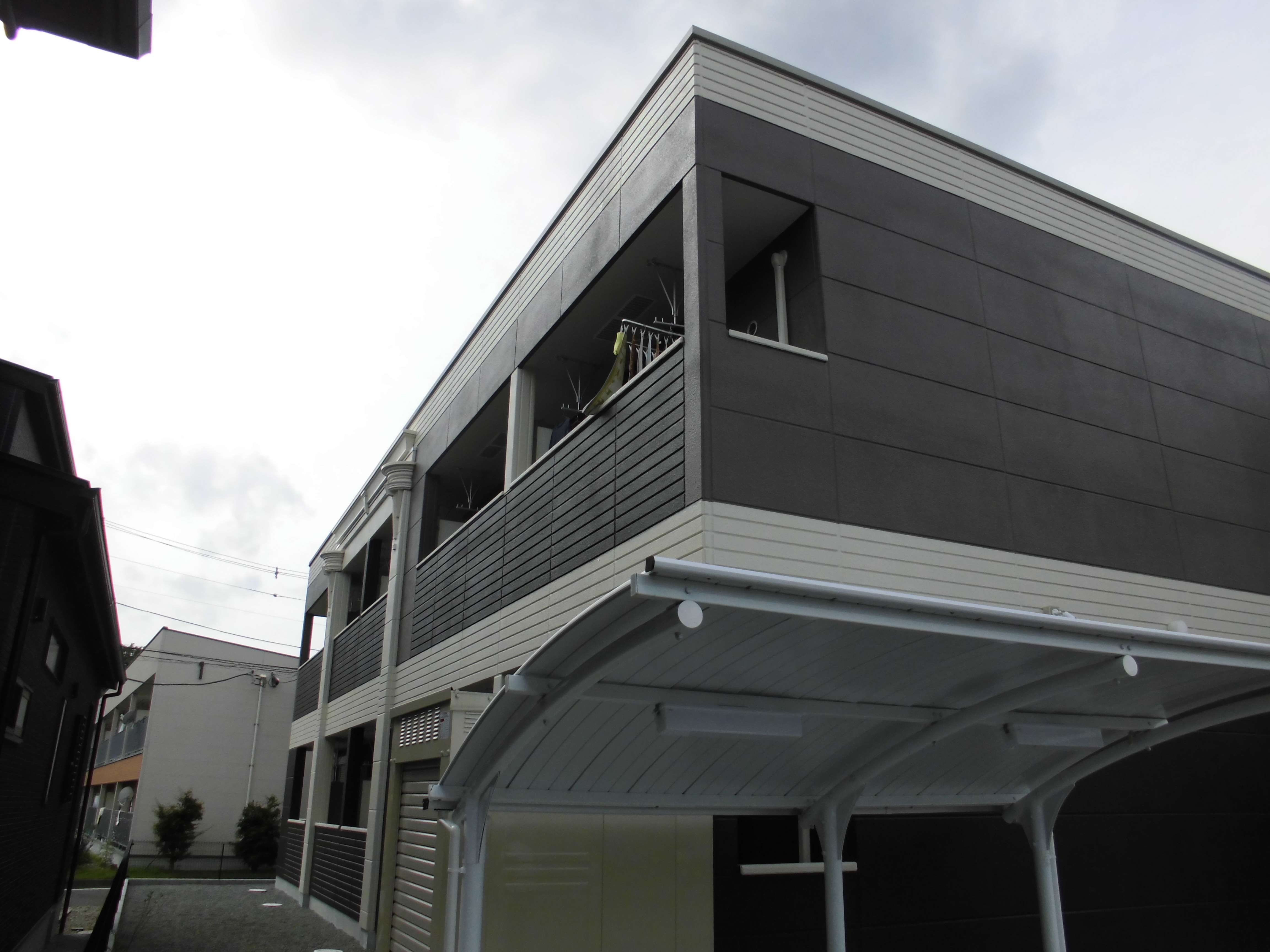 職員寮外観　徒歩圏内にコンビニやスーパーもあります！