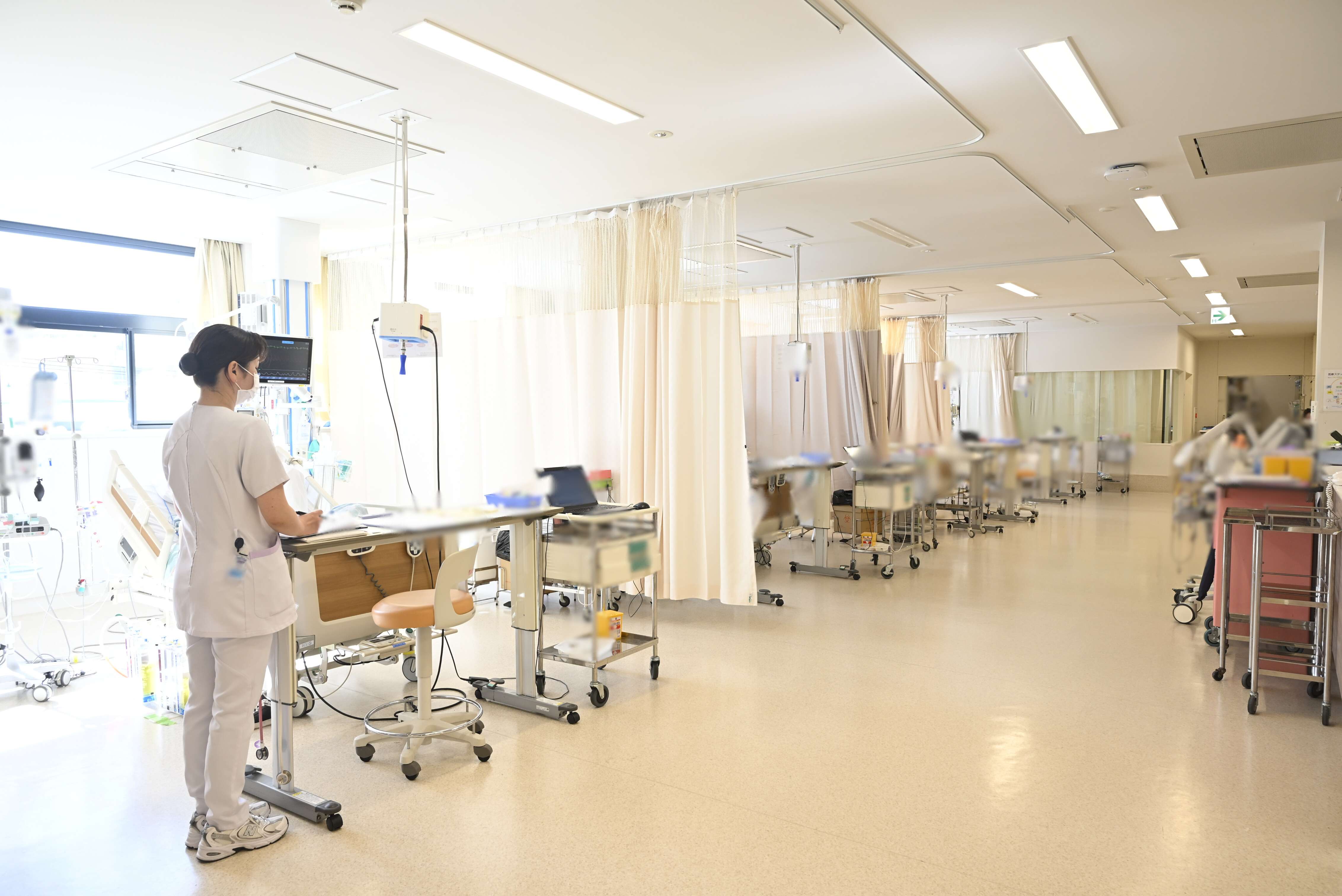 ICUの様子