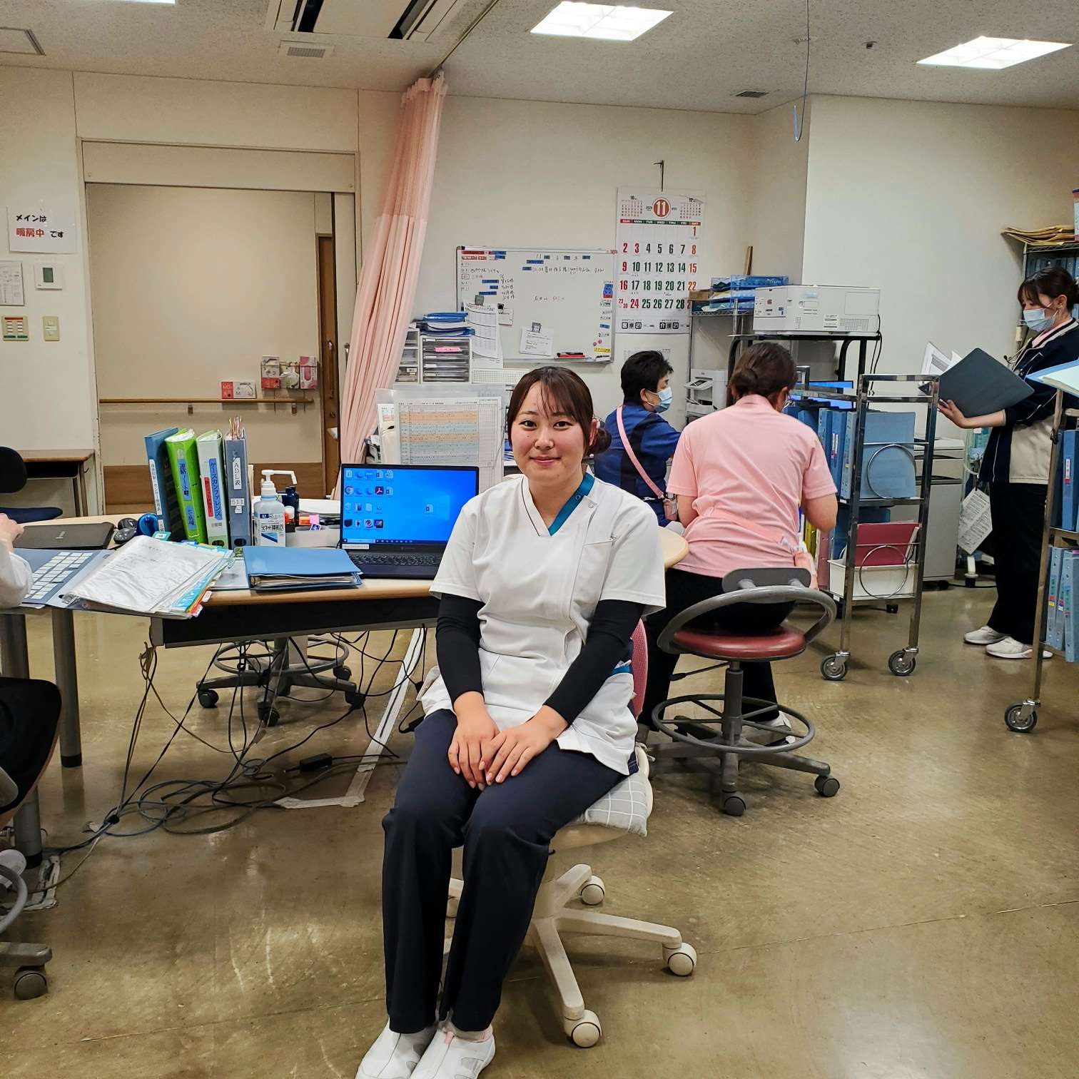 ステーション内です