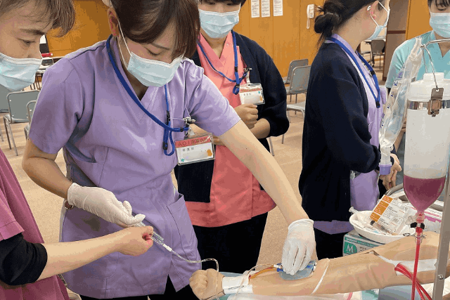 新人集合研修（静脈確保）