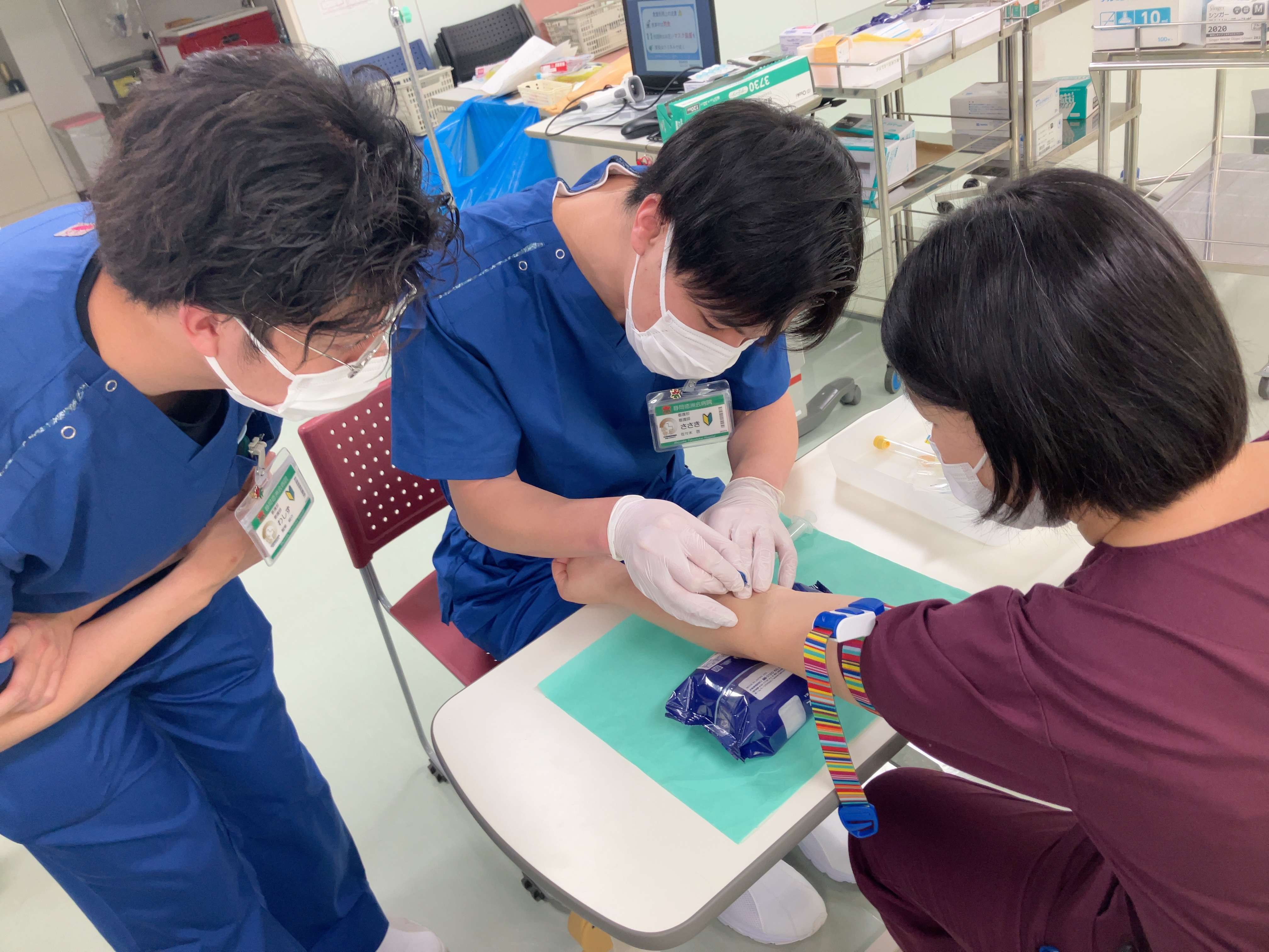 新人研修～採血～