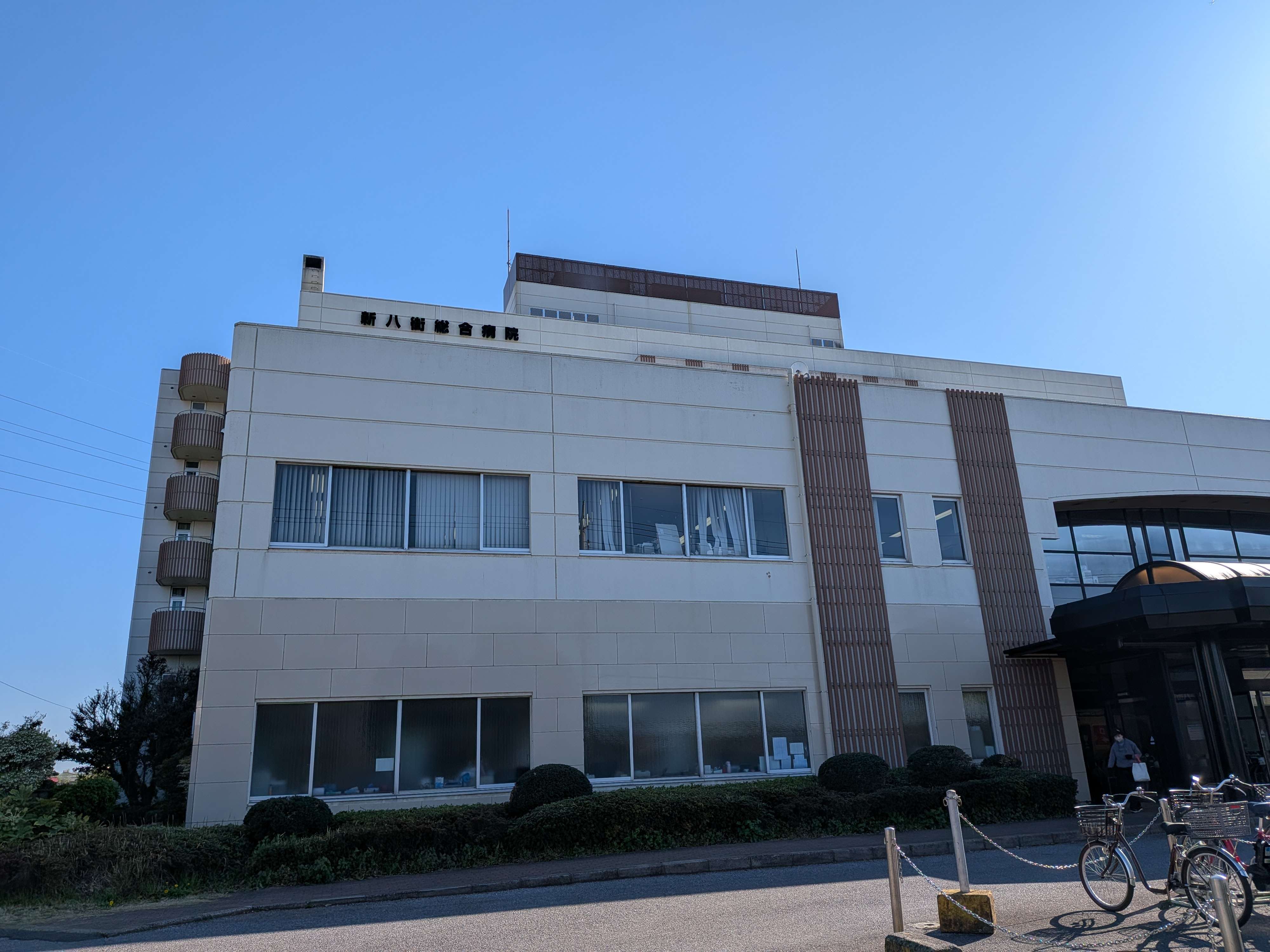 病院の外観です