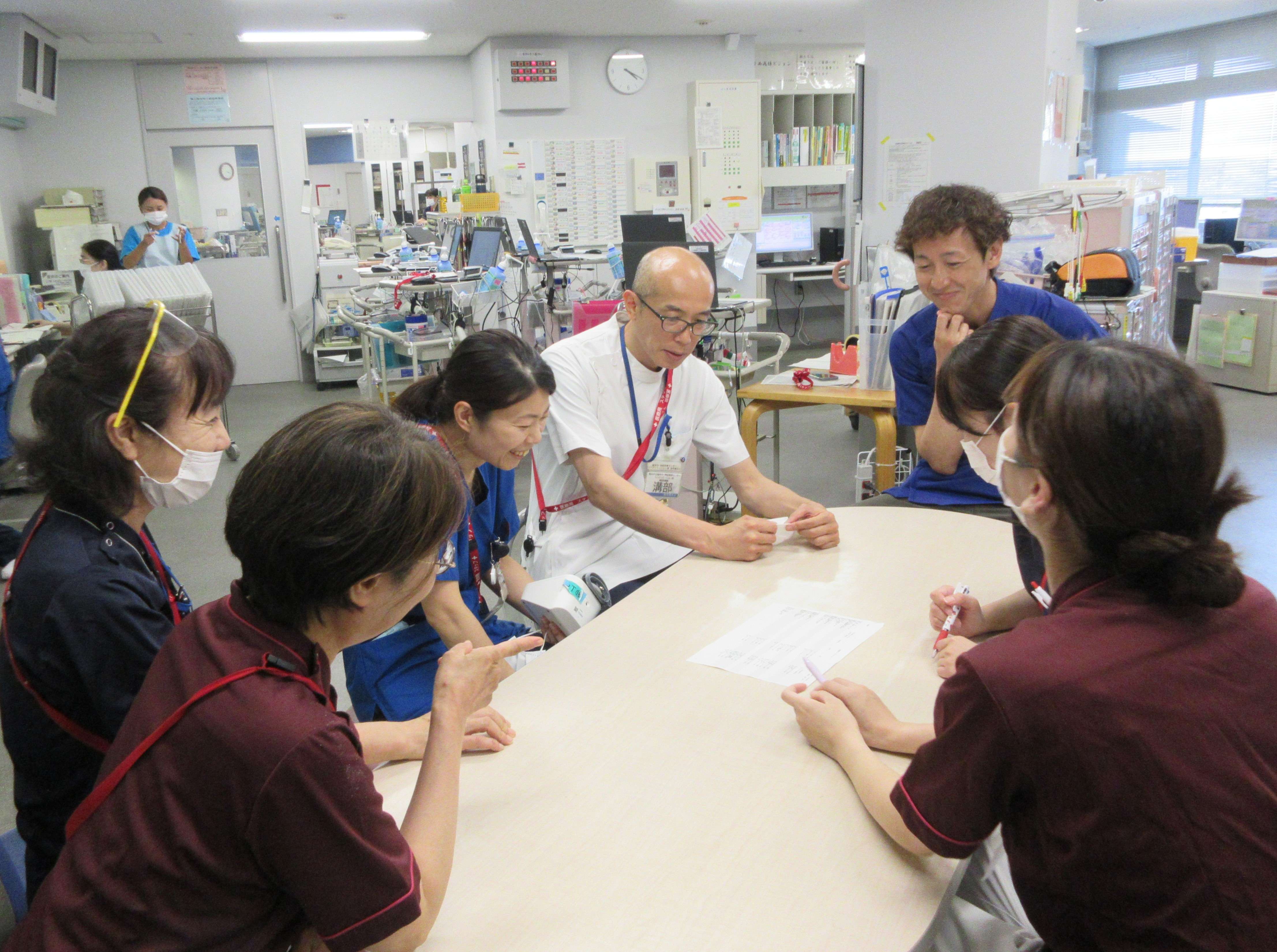 活発な多職種連携が自慢。患者さんに質の高いケアを実践できます。