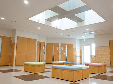 児童思春期病棟内