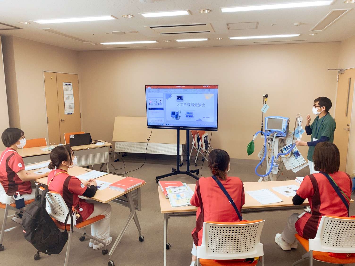 新人研修中です！