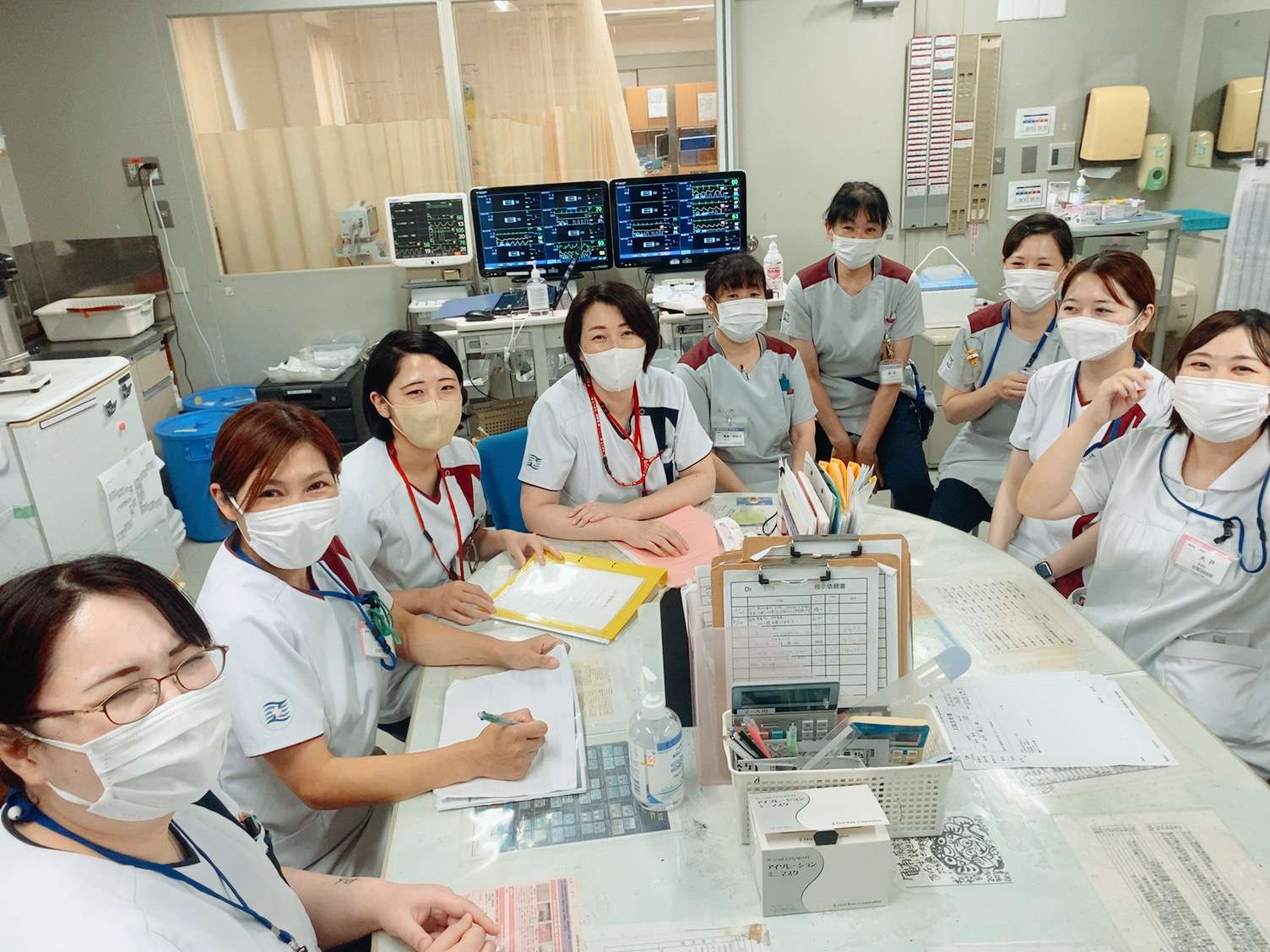 看護師・ナースエイドの集合写真です