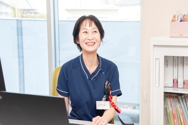 看護部長です★皆さんにお会いできるのを楽しみにしています