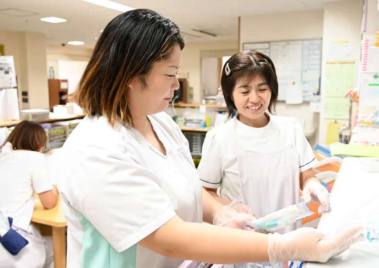 みんなで助け合って、楽しく働いています！