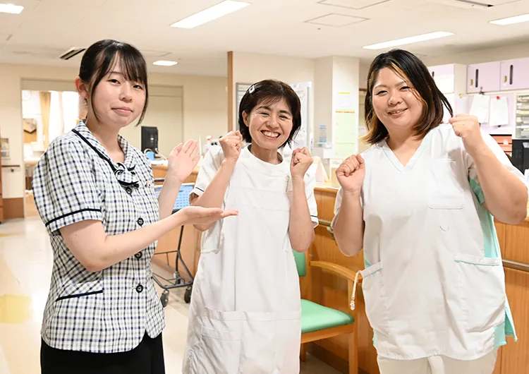 チームワークが良く、和気あいあいとした職場です！