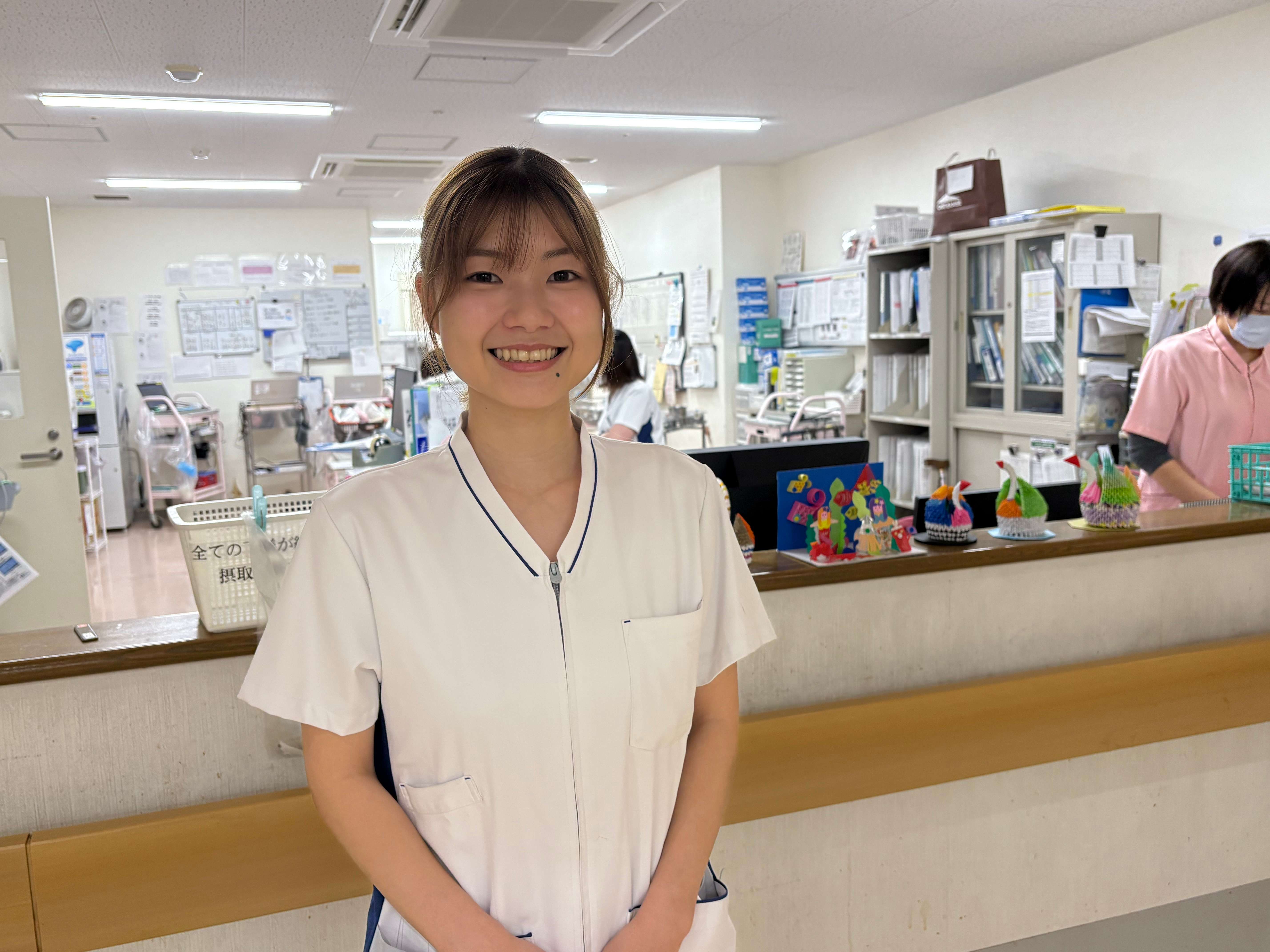 三宝病院 療養病棟 4年目看護師さん