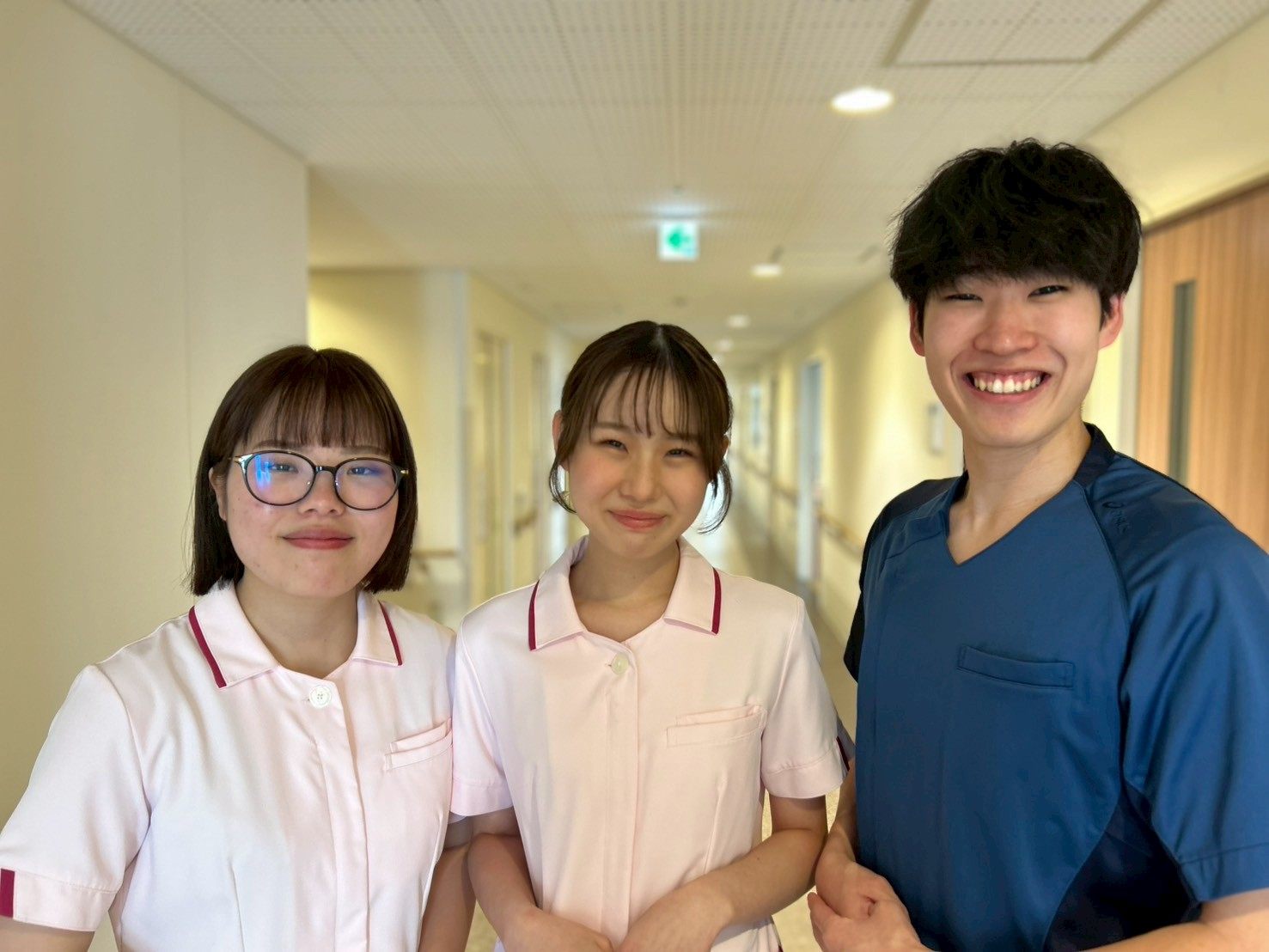 仲良く看護業務を行っています！