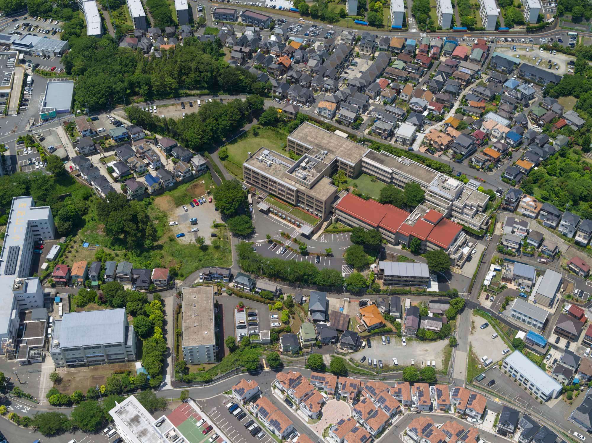 病院とその関連施設