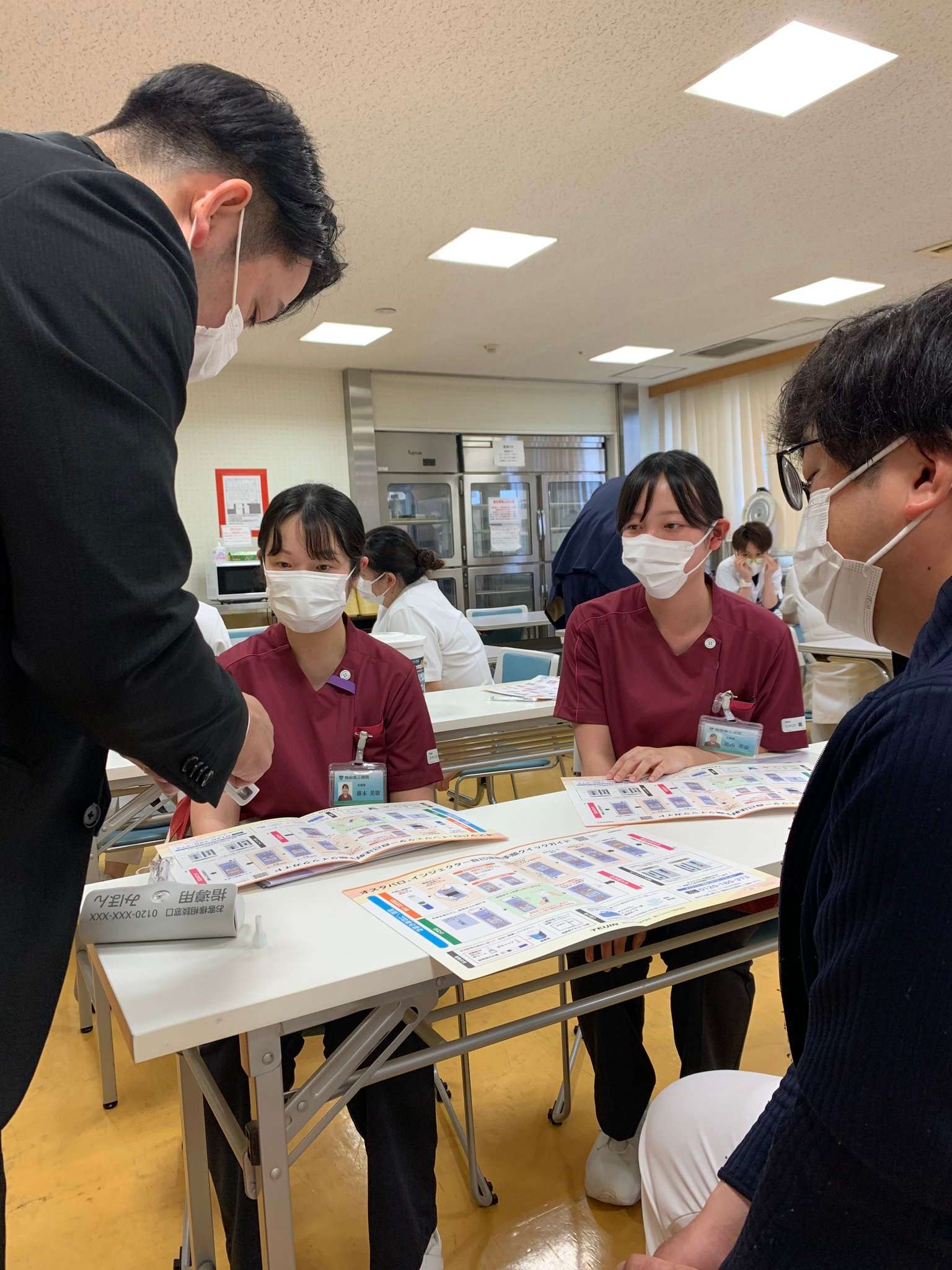 院内研修の様子です