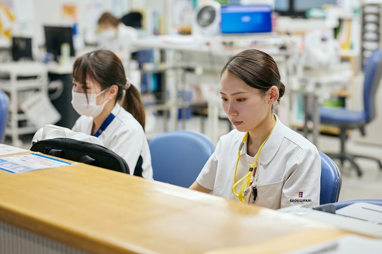 地域包括ケア病棟看護師と理学療法士