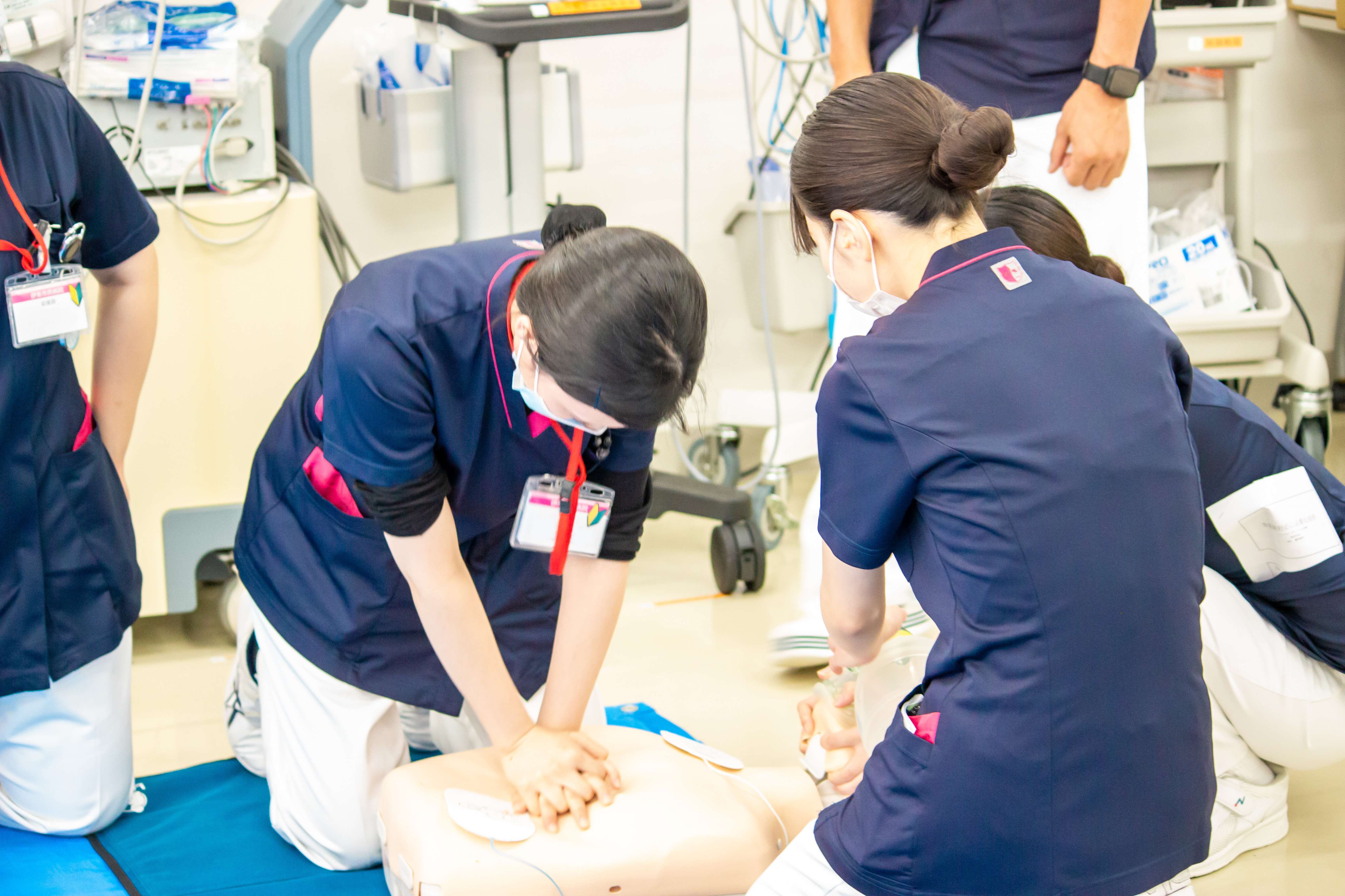 新人看護師研修の様子