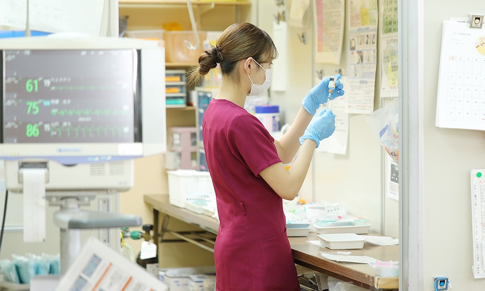 病院看護師の仕事風景④