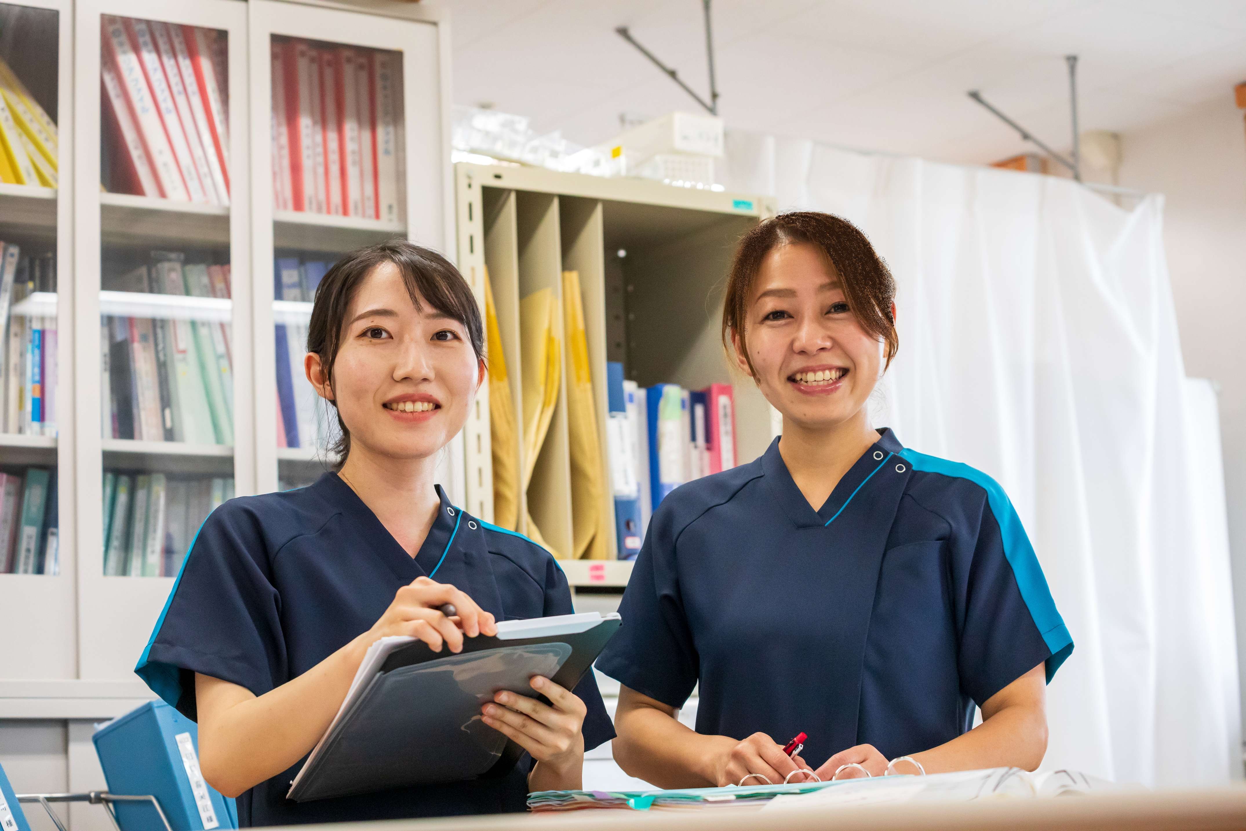 自分のペースで成長し、じっくりと寄添う看護を実践中です。