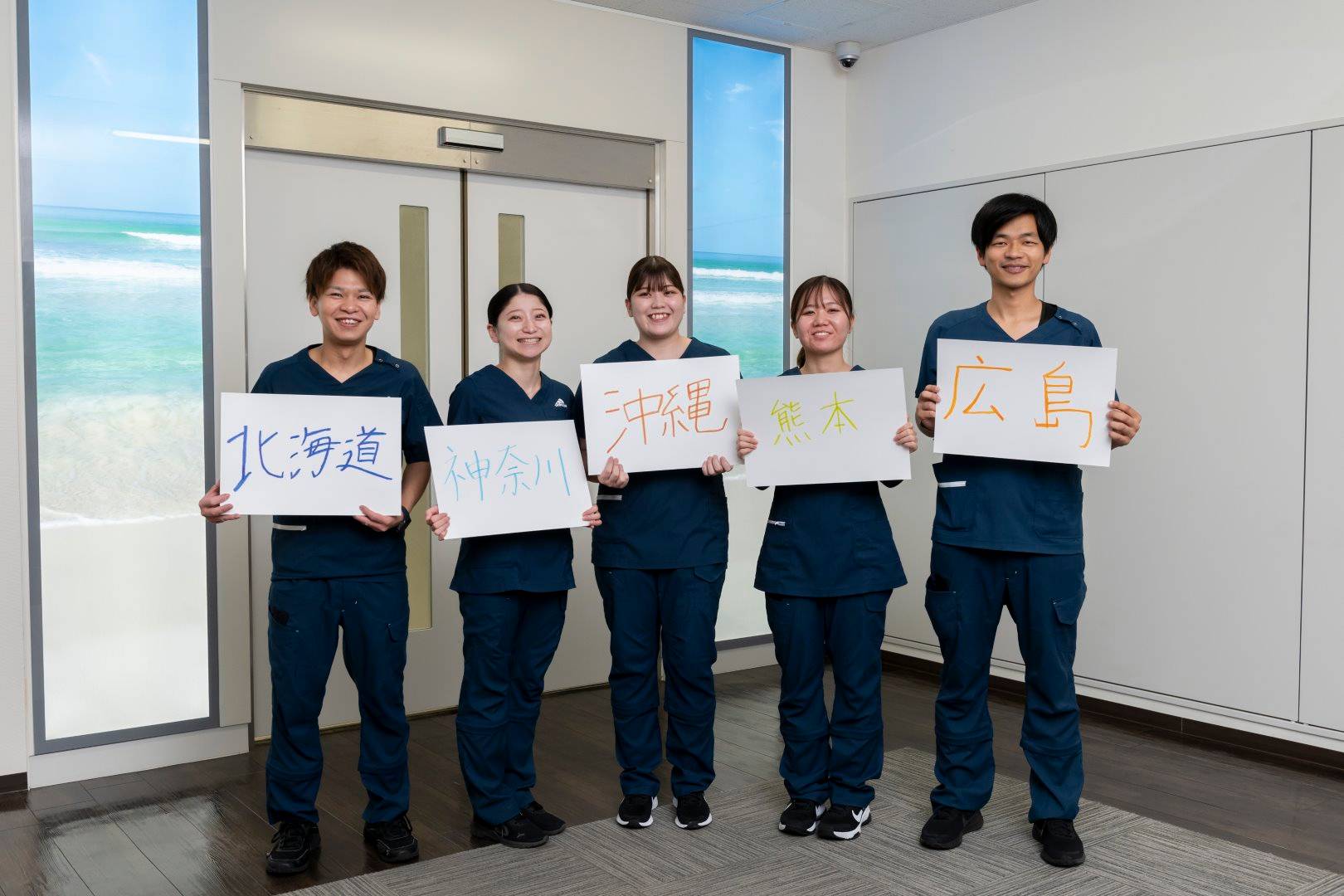 ★新卒入職の約半数が県外からの入職♪